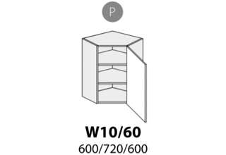 W10 60P (60 cm) skříňka rohová, kuchyně Avellino