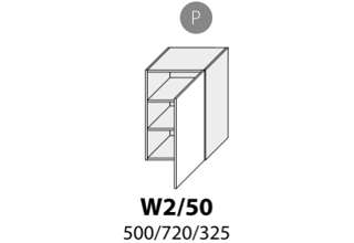 W2 50 P (50 cm), kuchyně Carrini