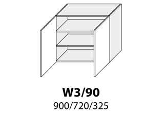 W3 90 (90 cm), kuchyně Carrini