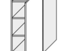 Fotogalerie Horní skříňka 40cm - W4/ 40 - kuchyňská linka Quantum