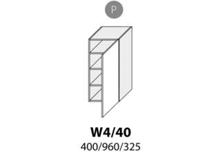 W4 40 P (40 cm), kuchyně Carrini