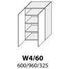 Horní skříňka 60cm - W4/ 60 - kuchyňská linka Quantum
