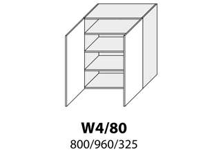 W4/ 80 (80 cm), kuchyňská linka Quantum