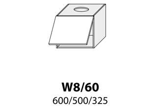 W8 60 (60 cm) skříňka digestořová, kuchyně Treviso