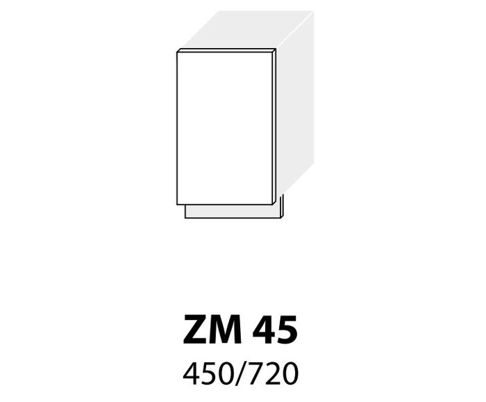 Fotogalerie ZM 45 (45 cm) dveře na myčku, kuchyňská linka Quantum