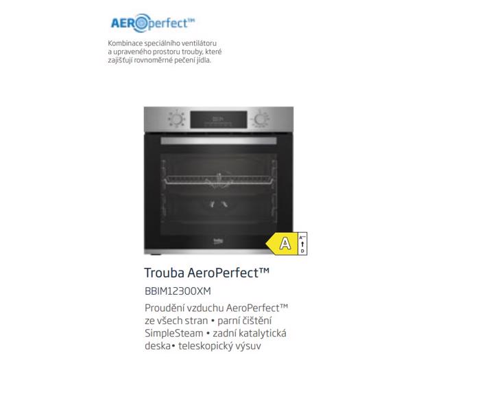 Fotogalerie Trouba AeroPerfect™BBIM12300XM