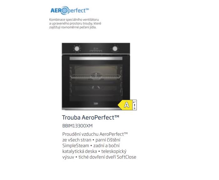 Fotogalerie Trouba AeroPerfect™BBIM13300XM