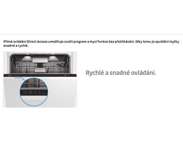 Fotogalerie Vestavná myčka Beko BDIN 38522 Q