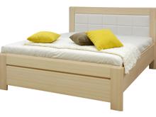 Fotogalerie EDISON Dřevěná postel 180 cm, buk/bílá