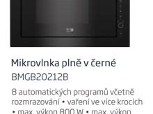 Fotogalerie Vestavná mikrovlnka Beko BMGB 20212 B