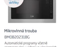 Fotogalerie Vestavná mikrovlnná trouba Beko MOB 20231 BG