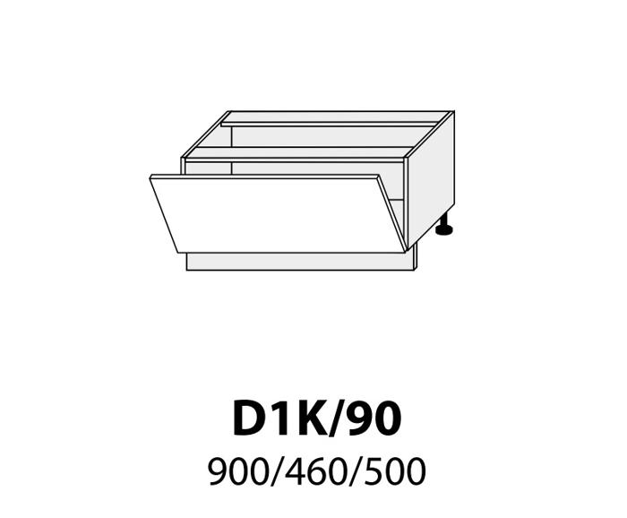 Fotogalerie D1K 90 (90 cm), kuchyně Quantum