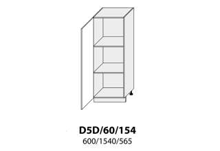D5D 60 (60 cm) potravinová skříňka, kuchyňská linka Malmo
