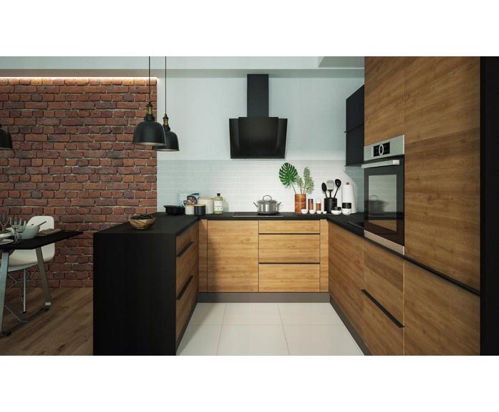 Fotogalerie Horní skříňka s dvířky na digestoř 60cm - WK8 96 - kuchyně Malmo