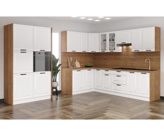 Fotogalerie 60H B cabinet B ( 60 cm), kuchyně Charlotta bílá
