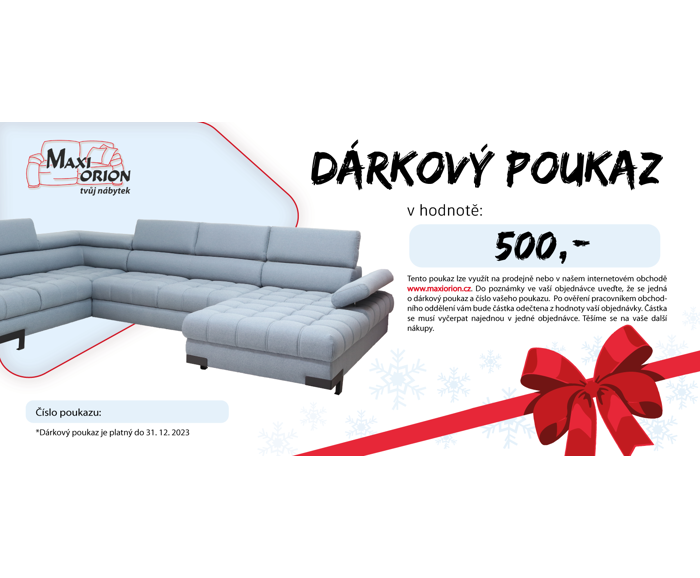Fotogalerie Dárkový poukaz 500 Kč