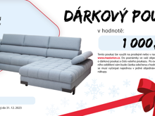 Fotogalerie Dárkový poukaz 1000 Kč
