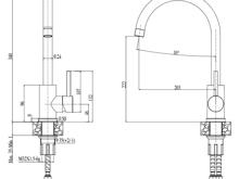 Fotogalerie Kuchyňská baterie Alveus Tonia