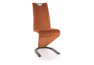 Jídelní židle H090 Velvet Cynamon Bluvel