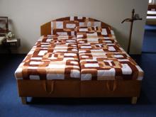 Fotogalerie Postel VILMA 160x200 - prošitý potah