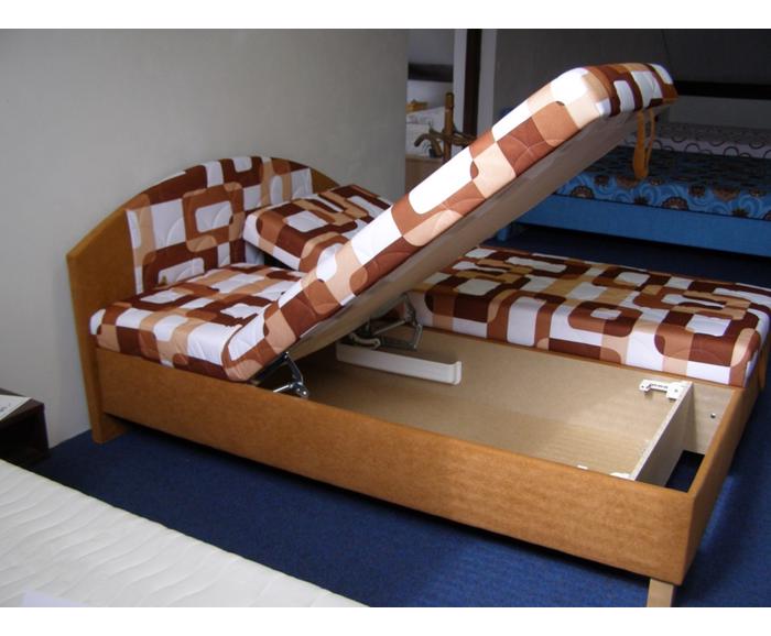 Fotogalerie Postel VILMA 160x200 - prošitý potah