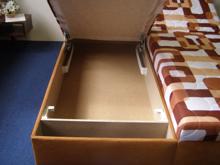 Fotogalerie Postel VILMA 160x200 - prošitý potah