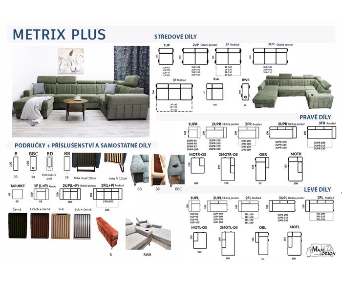 Fotogalerie Sedací souprava Metrix Plus