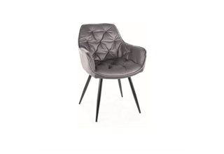 Jídelní židle/křeslo CHERRY Monolit 85 šedé