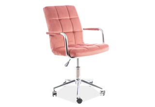 Kancelářská židle s područkami Q-022-Velvet Any. roz Bluvel 52