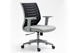 Kancelářská židle Q-320 černo/šedá 