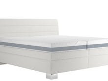 Fotogalerie Blanář - čalouněná postel Vernon 180x200 - béžová - bez matrace