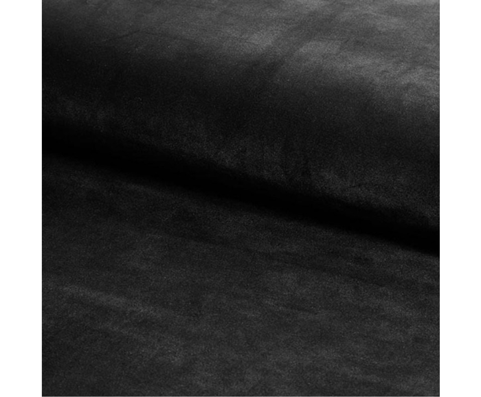 Fotogalerie Otočná jídelní židle s područkami Mango Velvet - Bluvel černá /černé nohy