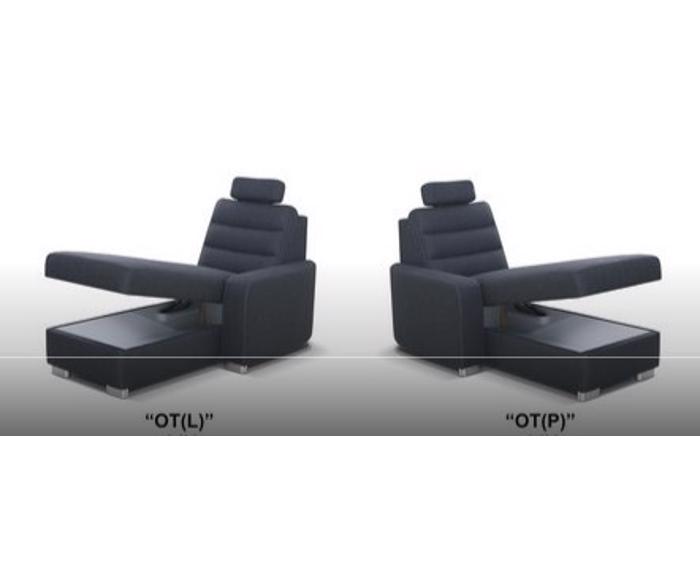 Fotogalerie Malá sedací souprava ve tvaru L Broadway - výběr potahů