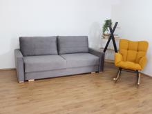 Fotogalerie Kvalitní rozkládací pohovka pro každodenní spaní s úložným prostorem 140 x 190 cm - Nelly 