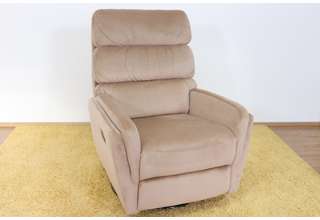 Otočné a houpací křeslo s funkcí relax pro seniory 