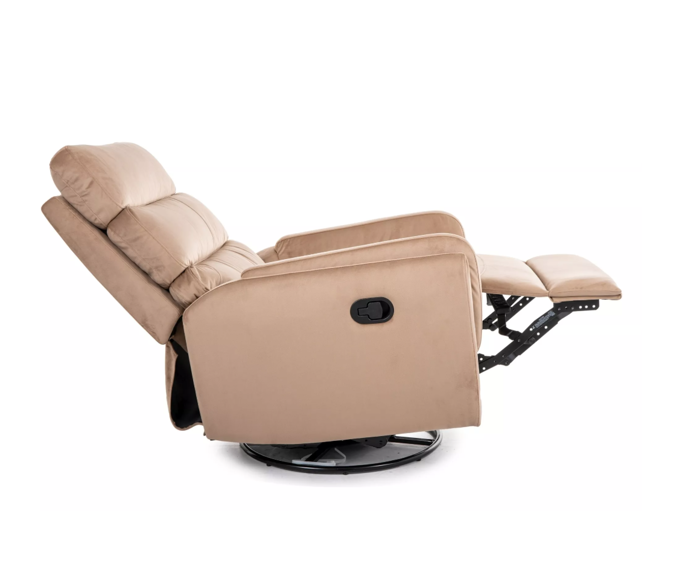 Otočné a houpací křeslo s funkcí relax pro seniory 