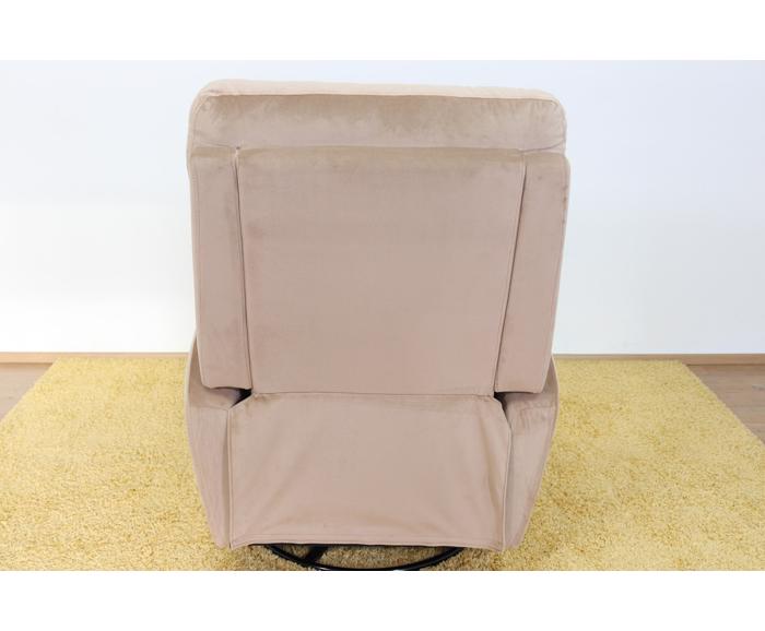 Otočné a houpací křeslo s funkcí relax pro seniory 