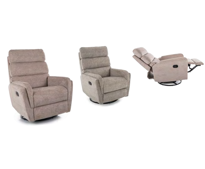 Otočné a houpací křeslo s funkcí relax pro seniory 
