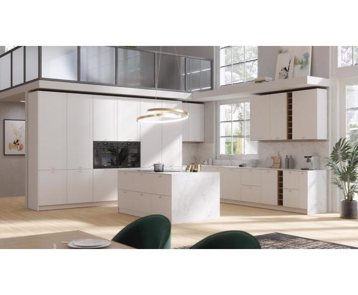 Fotogalerie Potravinová skříňka vysoká s policemi a šuplíky - D60T AX - kuchyně Sorello