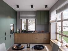 Fotogalerie Rohová kuchyňská linka Sorello 240 x 280 cm s pracovní deskou výšky 13 mm