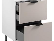 Fotogalerie Dolní skříňka 60 cm - dvě zásuvky + organizér - D60S2 - kuchyně Sorello 