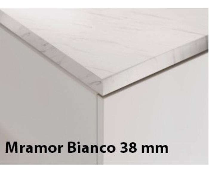Fotogalerie Pracovní deska síla 38 mm mramor Bianco
