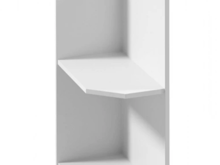 Fotogalerie D25PZ (25 cm) levá, spodní skříňka ukončovací kuchyňské linky Aspen, Provans, Royal, Linea