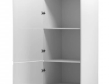 Fotogalerie D60R (60 cm) levá, vysoká potravinová skříň kuchyňské linky Provance