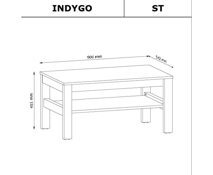 Fotogalerie Konferenční stolek ST systém Indygo Beige