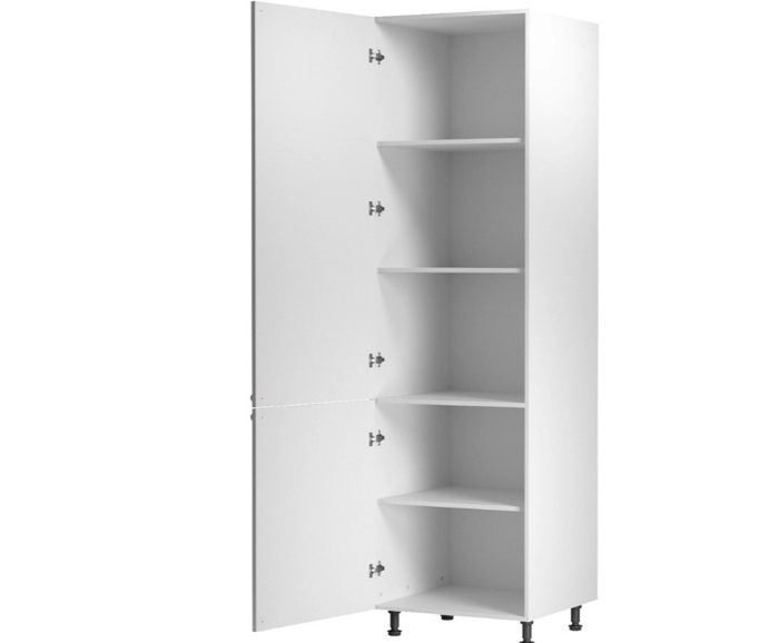 Fotogalerie D60R (60 cm) levá, vysoká potravinová skříň kuchyňské linky Linea