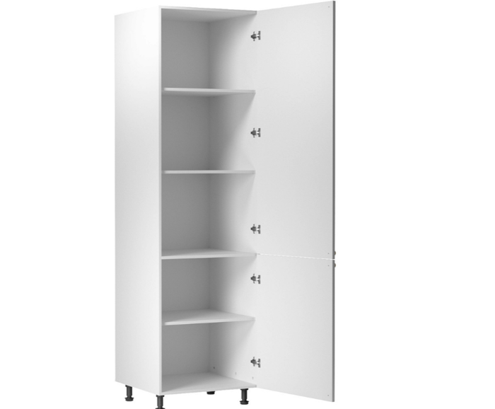 Fotogalerie D60R (60 cm) pravá, vysoká potravinová skříň kuchyňské linky Linea