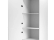 Fotogalerie D60R (60 cm) levá, vysoká potravinová skříň kuchyňské linky Linea