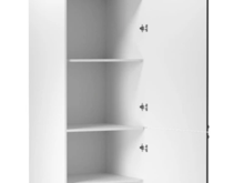 Fotogalerie D60R (60 cm) pravá, vysoká potravinová skříň kuchyňské linky Linea