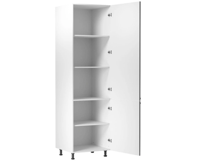 Fotogalerie D60R (60 cm) pravá, vysoká potravinová skříň kuchyňské linky Linea